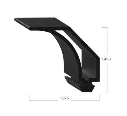 Uni-Grip 1.675 Inch Width 1.49 Inch Height Rubber Bulb Seal - Image 2