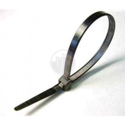 11 Inch Nylon Black Cable Zip Ties - Pack of 100 - Image 2