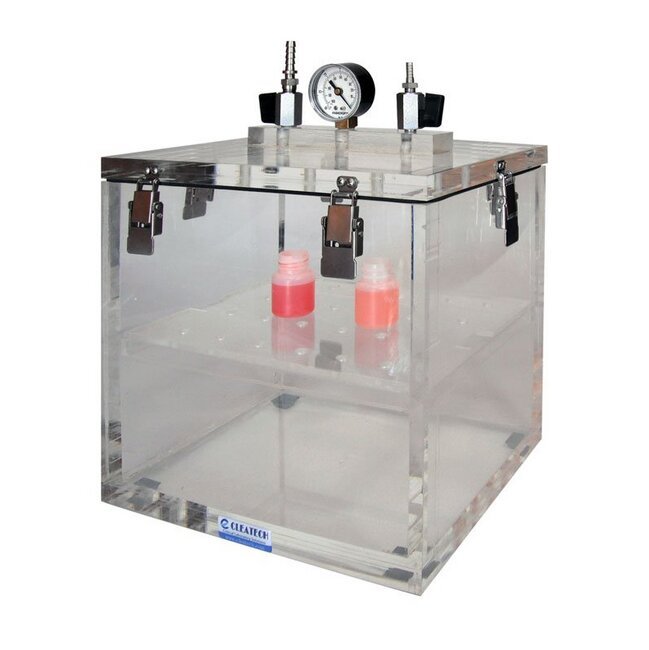 1300 Series Clear Acrylic Vacuum Desiccator - Image 1