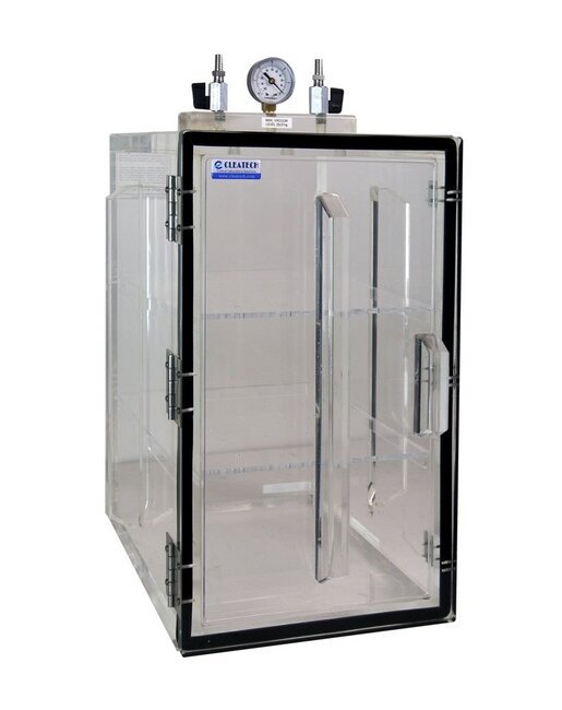 1300 Series Acrylic Vacuum Desiccator with Removable Lid - Image 1