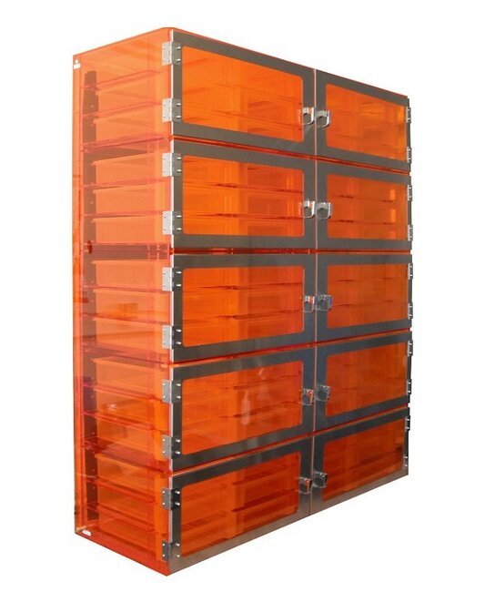 1520 Series Ten-Door Drawer Desiccator Cabinet - Image 1