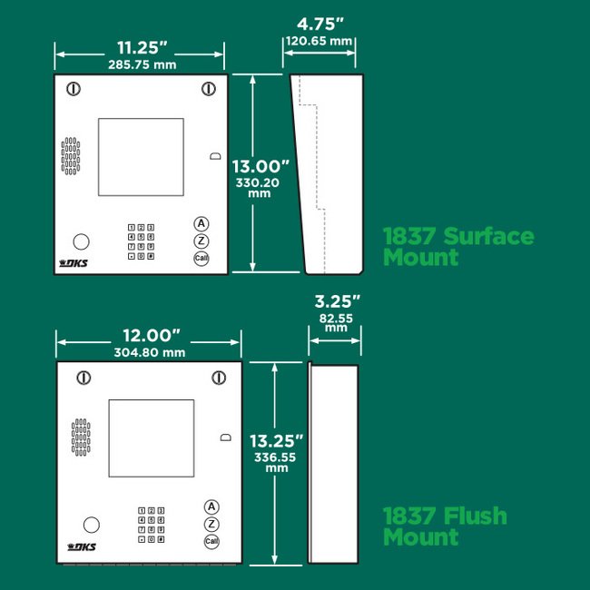 DoorKing 1830 Series Telephone Entry System - Image 2