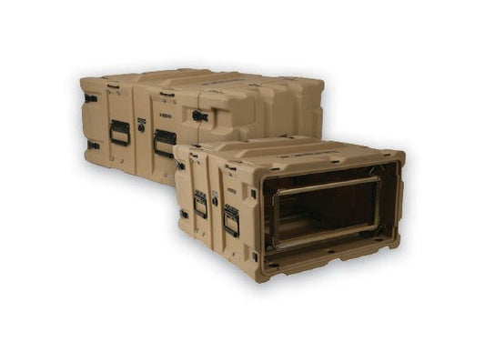 Warrior 4U Double-Entry Rackmount Case with Shock-Mounts - Image 1
