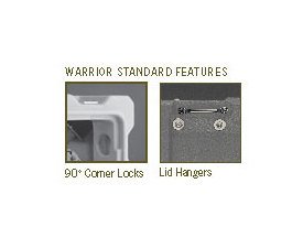 Warrior 4U Double-Entry Rackmount Case with Shock-Mounts - Image 2