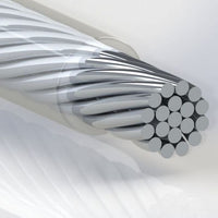 0.125 Inch (in) Nominal Cable Diameter Commercial Viny Coated Galvanized Steel Cable