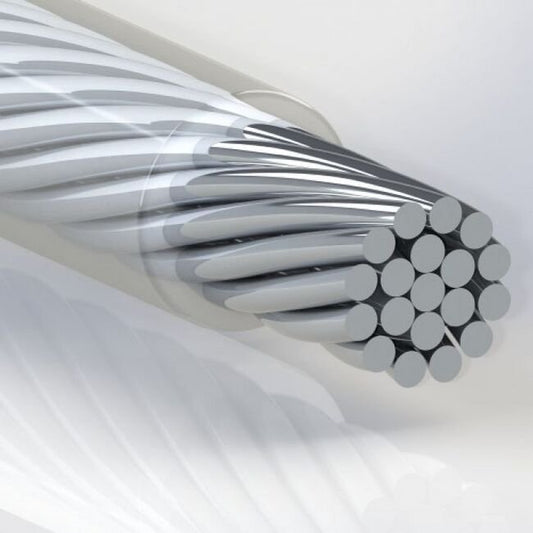 0.125 Inch (in) Nominal Cable Diameter Commercial Viny Coated Galvanized Steel Cable - Image 1