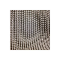 3/32 Inch (in) Diameter and 1 x 7 Strand Non Flexible Bare Aircraft Cable and Wire Rope