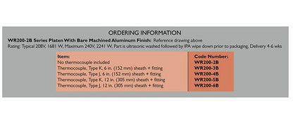 200mm Bare Machined Aluminum Platen Heater - Image 4