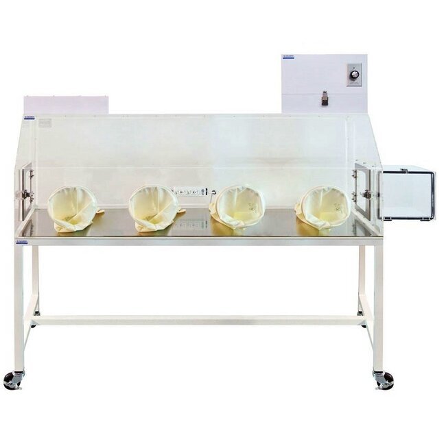 60 Inch Open Exhaust ESD Acrylic Filtered Glovebox - Image 1