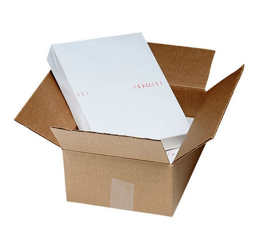 275 lb Test 18x12x12 Kraft Double Wall Corrugated Box - Image 1