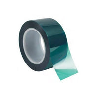 3Mâ¢ Green Polyester Tape, High-Temperature Silicone Adhesive, Tear-Resistant
