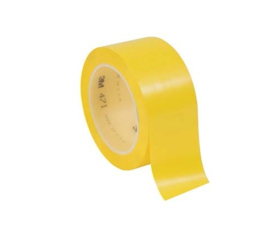 3Mâ¢ Vinyl Tape 471 - Industrial-Grade Floor Marking and Paint Masking Tape - Image 1