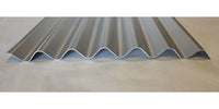 Stainless Steel Corrugated Metal Sheet - 3x1 Sinewave, 3" Size on Center x 1" Depth