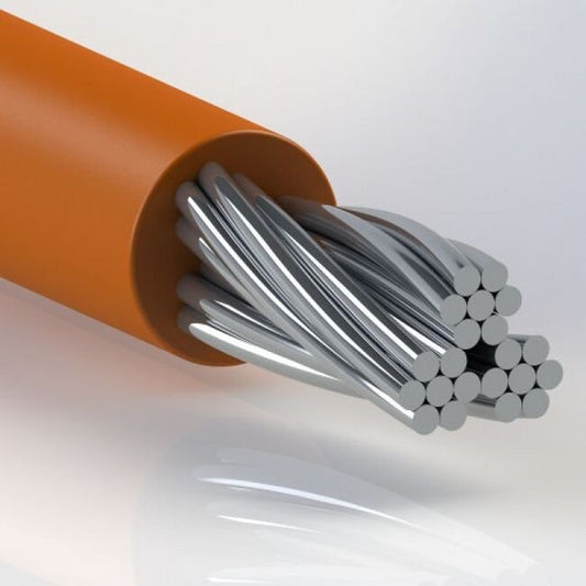 0.032 Inch (in) Nominal Cable Diameter Coated Commercial Galvanized Steel Cable - Image 1
