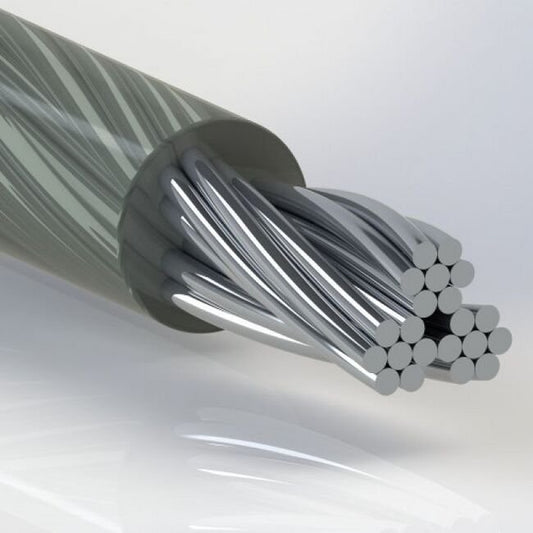 0.032 Inch (in) Nominal Cable Diameter Coated Commercial Galvanized Steel Cable - Image 1