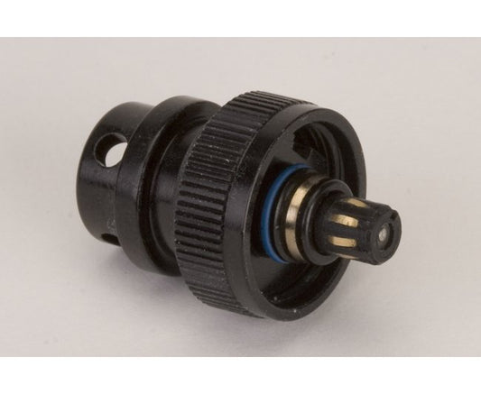 Miniature Waterproof Plug with Locking Ring - AJ-117 Series - Image 1