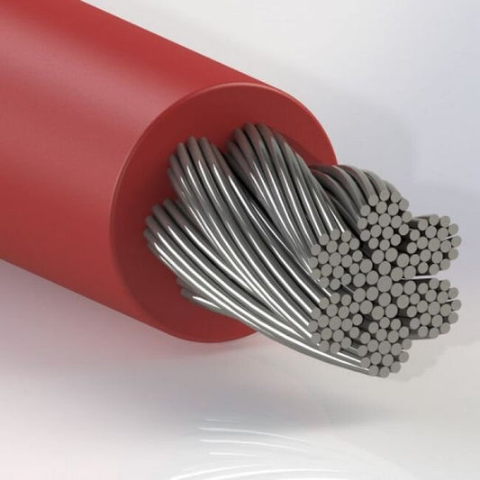 0.25 Inch (in) Coated Diameter Commercial Nylon Coated Stainless Steel Cable - Image 1