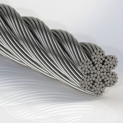 0.044 Inch (in) Nominal Cable Diameter Commercial Bare Stainless Steel Cable - Image 1