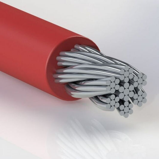 0.063 Inch (in) Coated Diameter Commercial Vinyl Coated Galvanized Steel Cable - Image 1