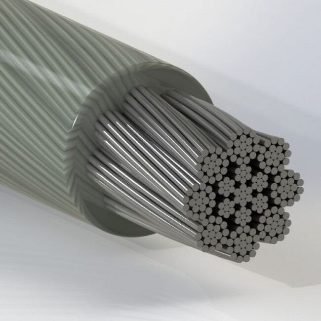 7 x 7 + 8 (1 x 19) Coated Stainless Steel Cable - Image 1