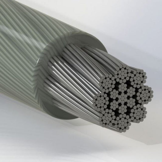 7 x 7 + 8 (1 x 19) Coated Stainless Steel Cable - Image 1