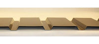 Stainless Steel 8-Inch Box Rib Corrugated Metal Sheet