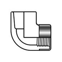FlexPVC® 1/2 x 1/2 Inch 90 Degree PVC Elbow