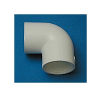 FlexPVC 1/2 x 1/2 Inch 90 Degree PVC Elbow - Image 1