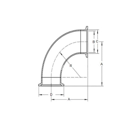 KF-25, 90 Degree Elbow - Image 4