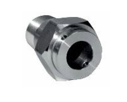 Duolok 45 Degree Positionable Male Elbow - 316 SS, 1/2" Tube x 3/4-16 Male SAE - Image 2