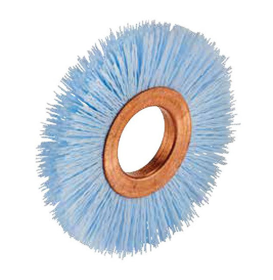 Tanis CeramiX® 80 Grit Copper Center Wheel Brush - Image 1