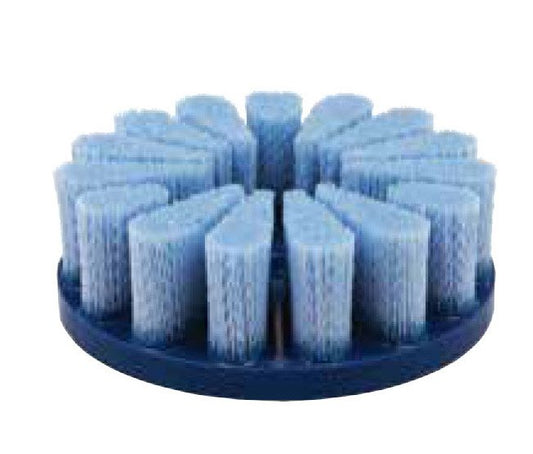 Tanis CeramiX® 6-Inch 120 Grit Abrasive Nylon Disc Brush - Image 1