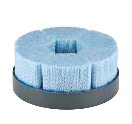 Tanis® CeramiX® 4" Shell Mill Holder Disc Brush - 120 Grit - Image 1