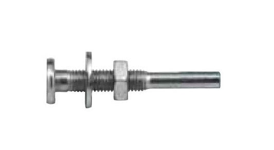 Tanis CeramiX Copper Center Wheel Brush, 1-1/4 in, 120 Grit - Image 1