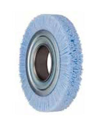 Tanis® 6-Inch Metal Hub Wheel Brush with CeramiX® Abrasive Filament