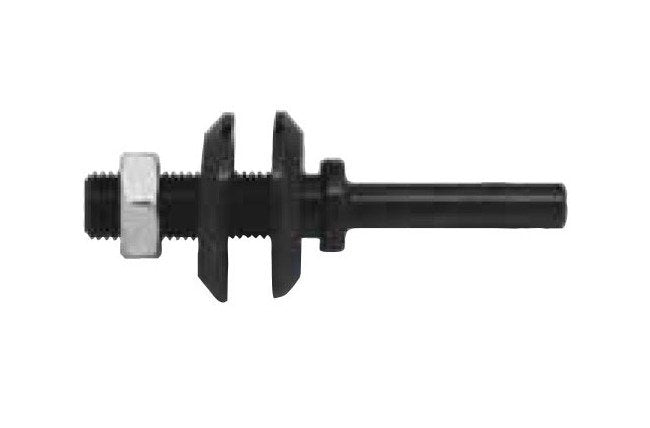 CeramiX® 3" Silicon Carbide Mini Disc Brush, 80 Grit - Image 2
