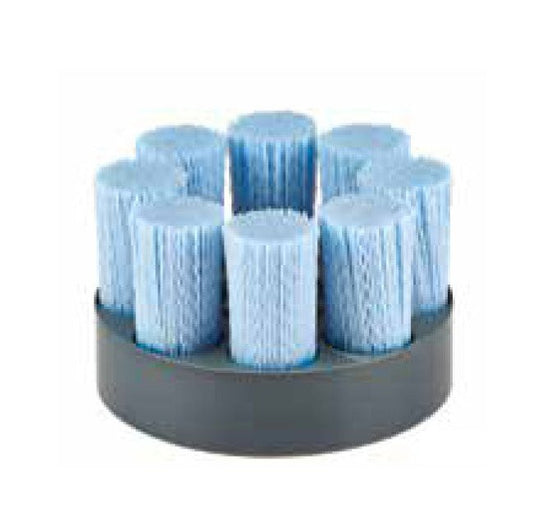 Tanis® CeramiX® 4 Inch Shell Mill Disc Brush, 120 Grit - Image 1