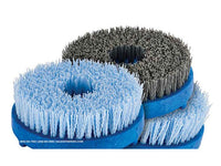 Fine Blanking Disc Brush - 80 Grit, 0.050 in Filament Diameter, 36 mm Trim Length