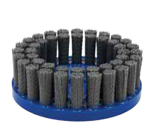 Tanis 6 in 80 Grit Silicon Carbide Abrasive Nylon Disc Brush - Image 1