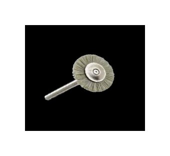 Tanis® 3/4 Inch 800 Grit Miniature Wheel Brush - Image 1