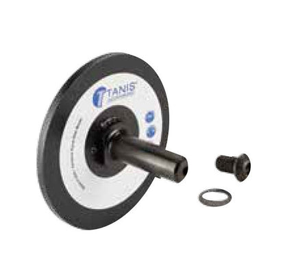 Tanis® 8 Inch 80 Grit Silicon Carbide Abrasive Nylon Disc Brush - Image 3