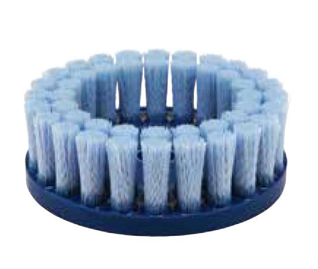 CeramiX® 8 Inch Abrasive Nylon Disc Brush - 80 Grit Tufted Pattern - Image 1