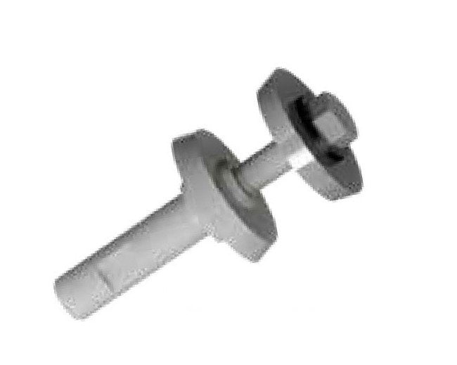 Tanis® 3" Metal Hub Brush with CeramiX® Abrasive Filament - Image 3