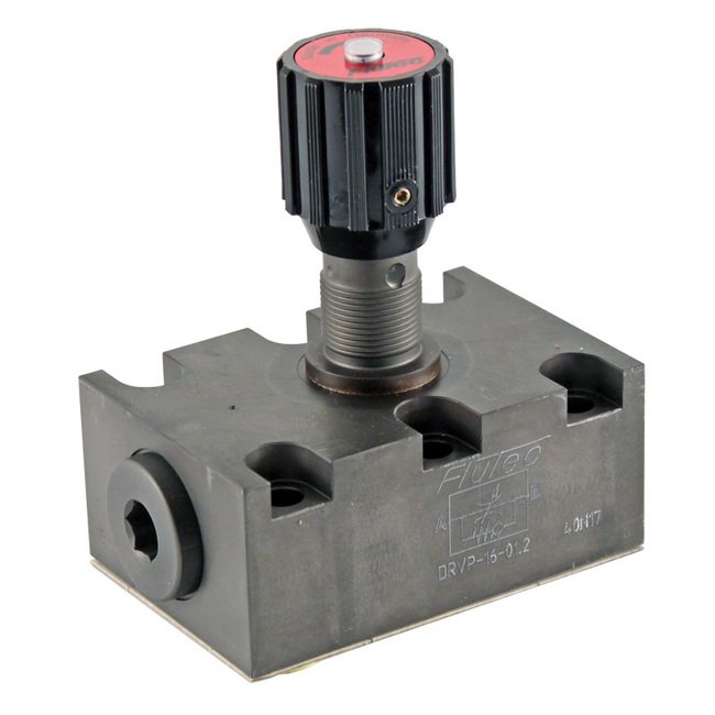 Hydac DRVP-06 Flow Control Valve with Check, Carbon Steel - Image 1