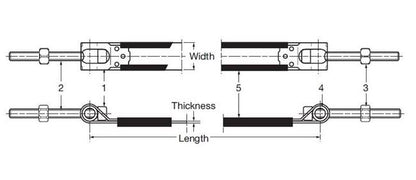 Stainless Steel Swivel Bolt Band Clamp - Image 3