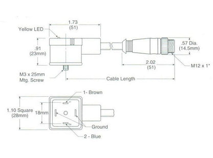 Parker Pneumatic M12 Isomax Connector - Image 2
