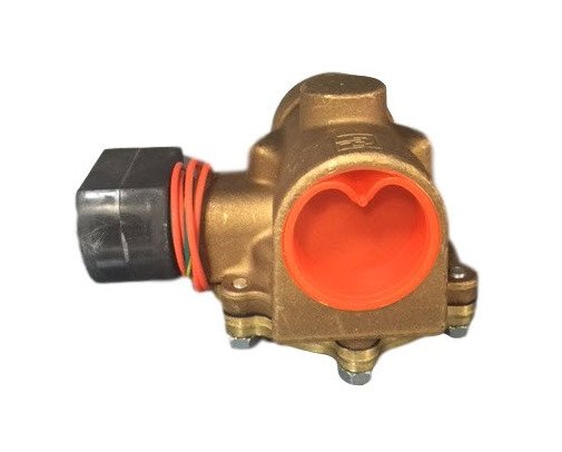 Brass 2-Way Internal Pilot Operated Solenoid Valve - Image 1