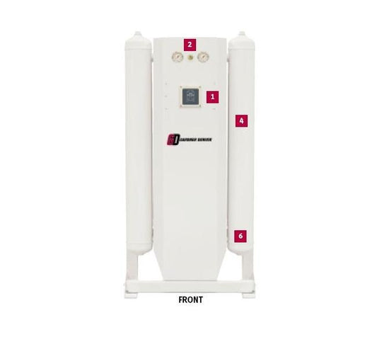 Gardner Denver DGH Series Heatless Desiccant Dryers - Image 1