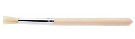 Tanis® 6-Inch Stencil Artist Brush, Fine White Bristle - #4 - Image 1