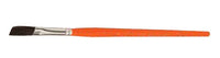 Tanis® 13/16in Trim, 7-1/2in Overall Length Black Sable Ox Hair Stroke Artist Brush